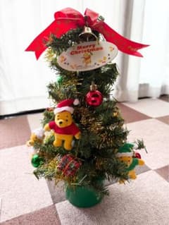 くまのプーさん ミニクリスマスツリー【訳あり】 - メルカリ