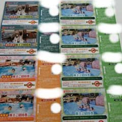 東京サマーランド 招待券 1日利用。春秋限定4枚＆株主招待券4枚のサムネイル