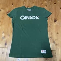 カナダオリンピック公式Tシャツ CANADA ロゴ レディースS〜M相当のサムネイル