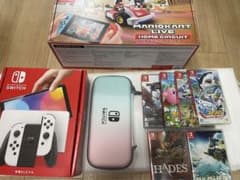 Nintendo  Switch 本体 有機ELモデル128GB SDカード付きのサムネイル