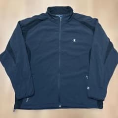 Chanmpion フルジップ ストレッチ ジャケット XL ブラックのサムネイル