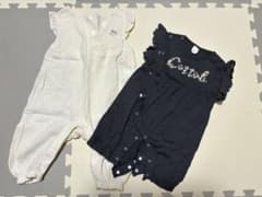 【ほぼ未使用】cottoli可愛いロンパース 2枚組のサムネイル