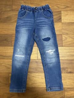 ブリーズ　ダメージジーンズ　120