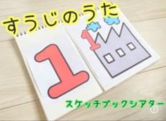 すうじのうた　スケッチブックシアター　パネルシアター　ペープサート　保育教材のサムネイル