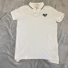 Abercrombie & Fitch ホワイトポロシャツ Mのサムネイル