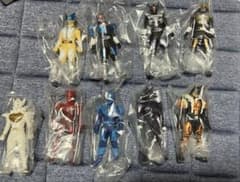 仮面ライダー電王　プレイヒーロー ソフビ フィギュア まとめ売り　イマジンのサムネイル
