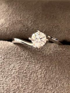 Mikimoto ミキモト プラチナ ダイヤモンドリング 0.41ct - メルカリ