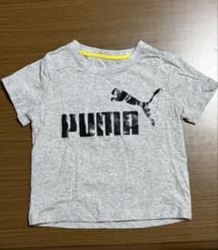 PUMA キッズ Tシャツ ハーフパンツ セットアップ グレー