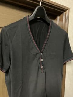 gucci 2007ss ウェブストライプ vネックカットソー - メルカリ