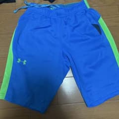 UNDER ARMOUR キッズ ハーフパンツ ブルー グリーンのサムネイル