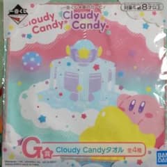 별의 커비 Cloudy Candy 수건 B