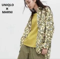 MARNI UNIQLO 花柄 長袖シャツ Mサイズのサムネイル