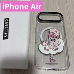 CASETiFY Esther Bunny iPhone Air 클리어 케이스
