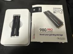 Samsung 980PRO ヒートシンクモデル 2TB 中古 m.2 NVMEのサムネイル