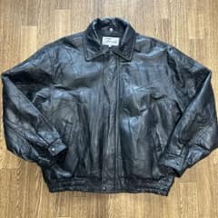 Fondini ブラックレザージャケット L - メルカリ