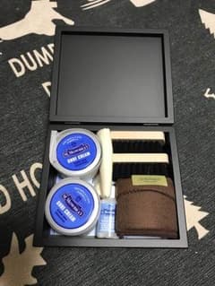 靴磨きセット M.MOWBRAYモゥブレィ モウブレイ シューケアセットのサムネイル