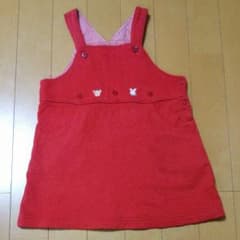 (ペコ様専用)familiarジャンバースカート100のサムネイル