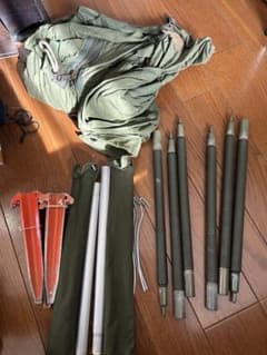 1974年製 US軍用ハップテント おまけ 袋付き - メルカリ