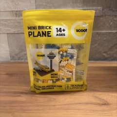 scoot MINI BRICK PLANE 182ピースのサムネイル