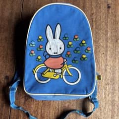 【レトロ】Miffy ミッフィー リュック ブルーのサムネイル