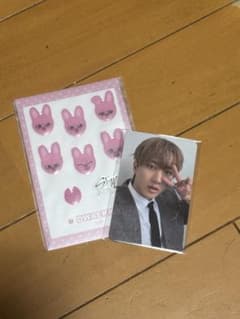 スキズ オンラインくじ SKZOOポン チャンビン ぷくっとシール トレカのサムネイル