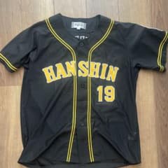 阪神タイガース 藤浪晋太郎 ビジターユニフォーム 黒ユニ M - メルカリ