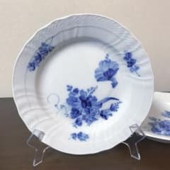 ロイヤルコペンハーゲン ブルーフラワーカーブ プレート20㎝ 2枚セット 