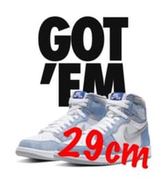 NIKE JORDAN1 エアジョーダン1 ハイパーロイヤル 29cmのサムネイル