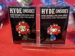 万博　HYDE LIVE EXPO 2025 ピンバッジ 4個セット 万博 HYDE LIVE EXPO 2025 ピンバッジ 4個セット - メルカリ