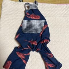ペット用 ロブスター柄ウェアつなぎのサムネイル