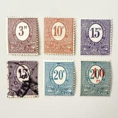 外国切手6枚（ドイツ旧上シレジア地域：1920年） - メルカリ
