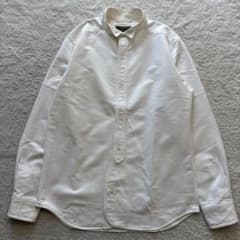 ナイジェルケーボン ブリティッシュ シャツ CABOURN（ナイジェルケーボン） NIGEL 白 ブリティッシュオフィサーズシャツ　ウィングカラー　48 トップス
