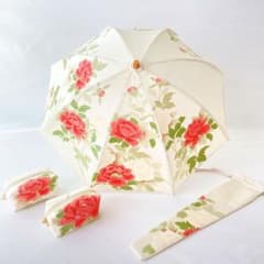 ■綿帽子様専用■着物リメイク日傘/ファスナーポーチのサムネイル