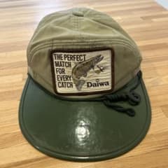 Daiwa ビンテージキャップ カーキ/※値下げ可能！！コメントにて対応しますのサムネイル