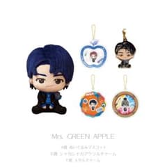 Mrs. GREEN APPLE 이치 반 쿠지 A상 봉제인형 와카이 滉斗 세트