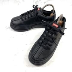 美品】CAMPER Twins RUNNER UP レザースニーカー 黒 37 - メルカリ