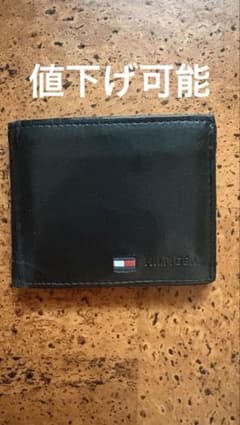 TOMMY HILFIGER メンズ 二つ折り財布 ブラック 値下げ可能のサムネイル
