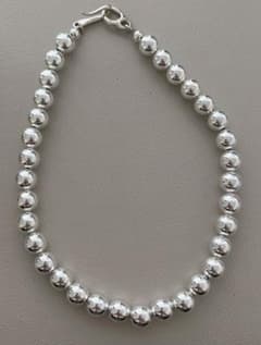 BIG BALL -NECKLACE ネックレス　シルバーのサムネイル