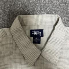 Stussy 半袖チェックシャツ Mサイズのサムネイル