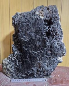 トルマリン原石　黒　W350×H400 トルマリン原石 黒 W400×H300 - メルカリ