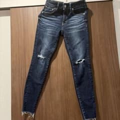 AZUL BY MOUSSY スキニーデニム ダメージ加工のサムネイル