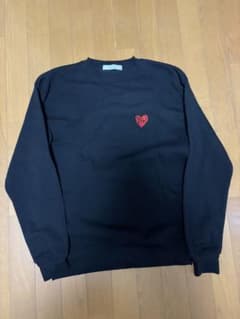 Lazar スウェット ブラック SECOND LOVE 刺繍のサムネイル