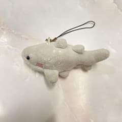 【美品】アクアワールド大洗 シロワニ マスコット ストラップのサムネイル
