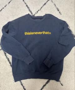 thisisneverthat ロゴ スウェット トレーナー M