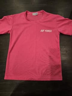 YONEX ピンク Tシャツ キッズ１３０のサムネイル