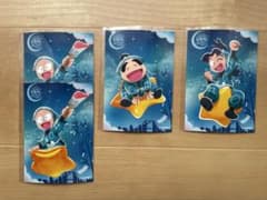 忍たま乱太郎 お星さまといっしょの段 ブロマイド 乱太郎 きり丸 しんべヱのサムネイル