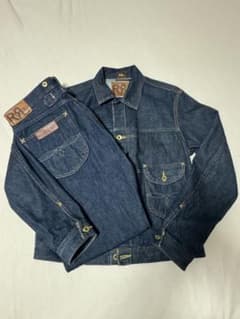 RRL 上下セット リジッドセルビッジ　デニムジャケット パンツ　リミテッド RRL 上下セット リジッドセルビッジ デニムジャケット パンツ