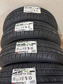 26年ヨコハマBluEarth-ES32 155/65R14新品引取り限定茨城県 - メルカリ