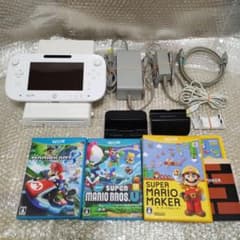 wii u 本体 白 32GB オマケソフト付き - メルカリ
