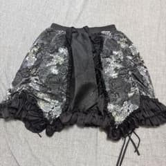 Qutie Frash 중국 스타일 꽃무늬 스커트 일본식 레트로